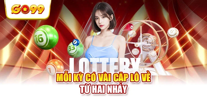 Mỗi kỳ có vài cặp lô về từ hai nháy Mỗi kỳ có vài cặp lô về từ hai nháy